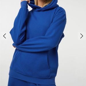 Women’s blue oversized hoodie